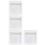 Set 4 Cutii pentru Baloane, Flippy, Model Simplu, Tematica Aniversare, Cuburi Decorative din Plastic, Accesorii pentru