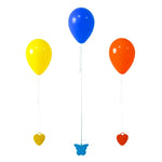 Set 4 Greutati pentru Baloanele cu Heliu, Flippy, 32 grame, 8 grame Fiecare, Plastic, Forma Inima, Multicolor