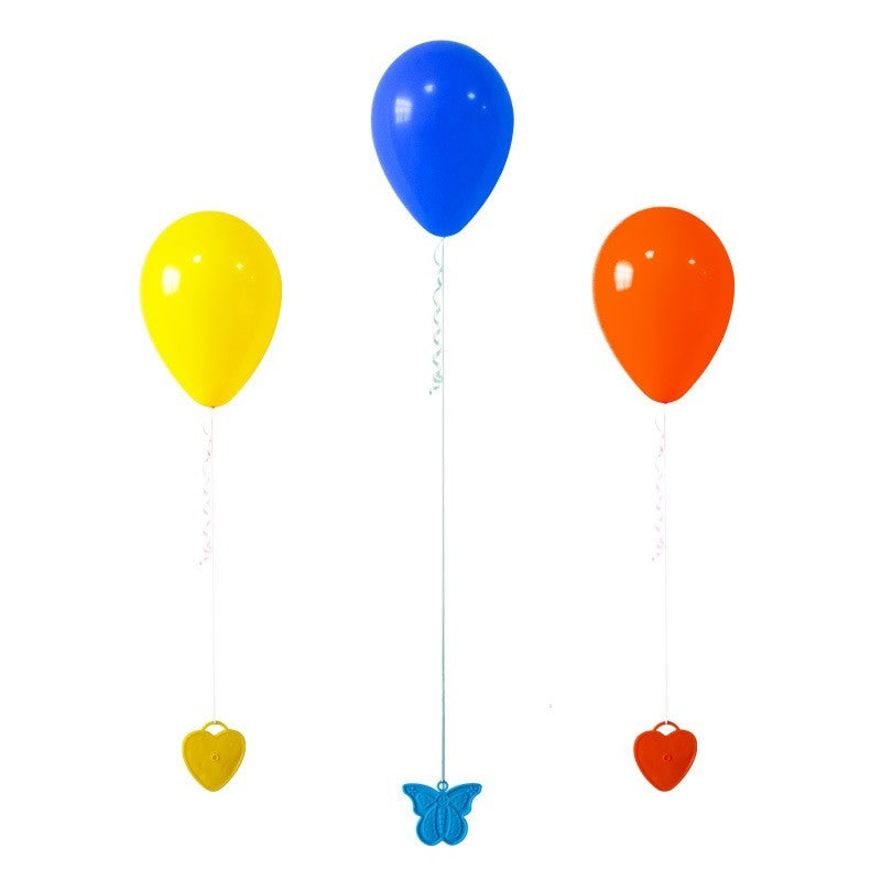 Set 4 Greutati pentru Baloanele cu Heliu, Flippy, 32 grame, 8 grame Fiecare, Plastic, Forma Inima, Multicolor