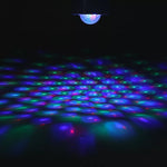 Set 4 Mini ASTRO RGB cu stroboscop si telecomanda