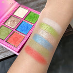 Set 4 Palete de Machiaj, KEVIN & COCO, Christmas Jingle, 21 culori, 27.3 x 20.8 x 2.4 cm