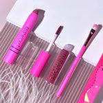 Set 4 Produse de Machiaj, KEVIN &amp; COCO, Green Cool Girl, 18 culori, 20.5 x 18.2 x 2.2 cm