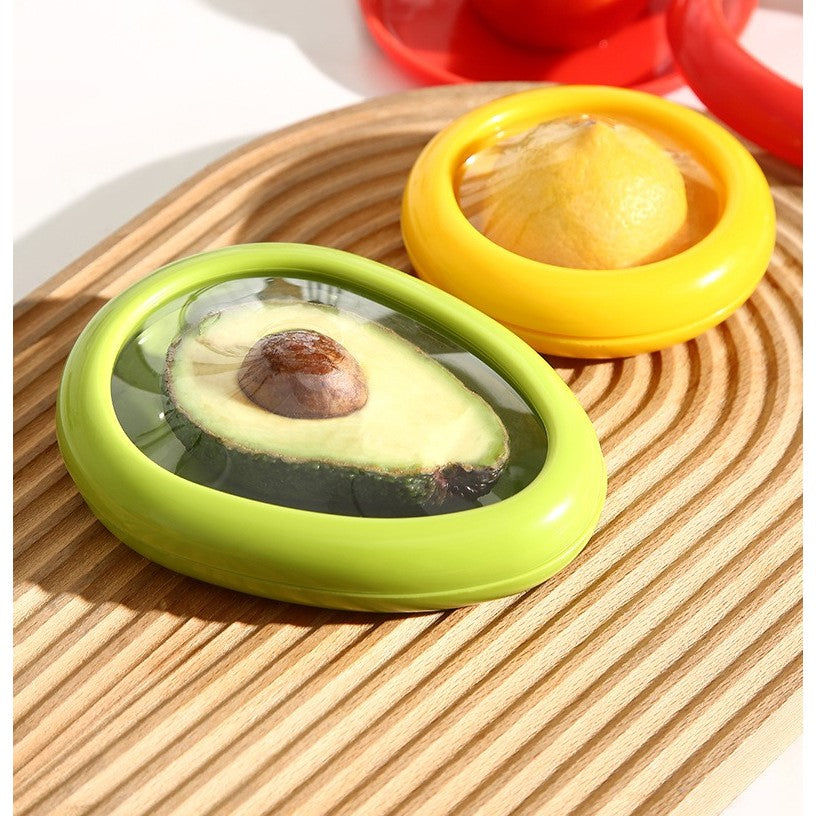 Set 4 Recipiente pentru Pastrarea Proaspata a Legumelor, Flippy, Cutii Portabile Sigilate Anti-oxidare, 4 Forme