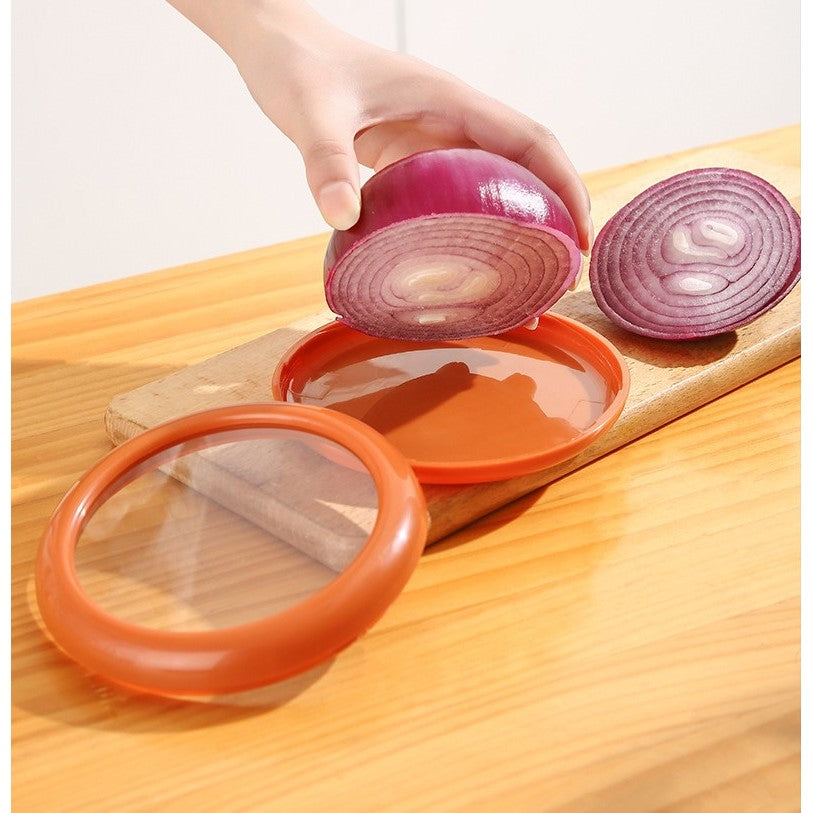 Set 4 Recipiente pentru Pastrarea Proaspata a Legumelor, Flippy, Cutii Portabile Sigilate Anti-oxidare, 4 Forme