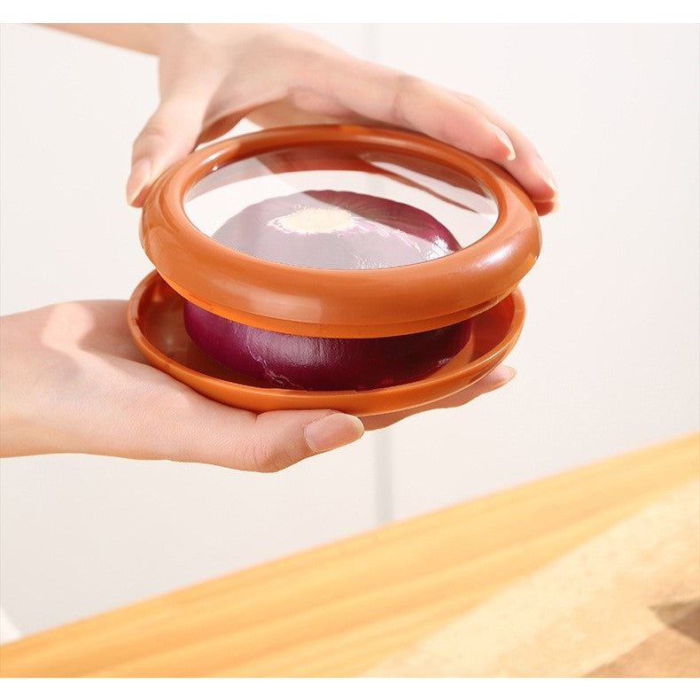 Set 4 Recipiente pentru Pastrarea Proaspata a Legumelor, Flippy, Cutii Portabile Sigilate Anti-oxidare, 4 Forme