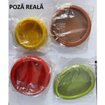 Set 4 Recipiente pentru Pastrarea Proaspata a Legumelor, Flippy, Cutii Portabile Sigilate Anti-oxidare, 4 Forme