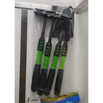 Set 4 Unelte de Gradina Flippy, pentru Plantare, Prelucrare Sol si Ingrijire Plante, Material PVC Carbon, Grebla,