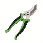 Set 4 Unelte de Gradinarit, Flippy, pentru Indepartare Spini Trandafiri si Taiere, din PVC/Otel Carbon, Rosu/Verde
