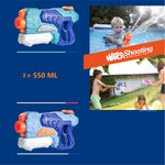 Set 4x Pistol cu Apa pentru Copii, Flippy, 6ani+, Multicolor, 2x 550 ML + 2x 300 ML