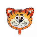 Set 5 Baloane Folie Metalizata, Flippy, Figurine Animale Domestice, 30 cm, Ambalaj Individual, Pai inclus, Umflare cu