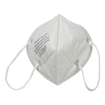 Set 5 bucati Masca de protectie faciala, Flippy®️, de unica folosinta, FFP2 CE 2163, 5 straturi, nesterila, ambalaj