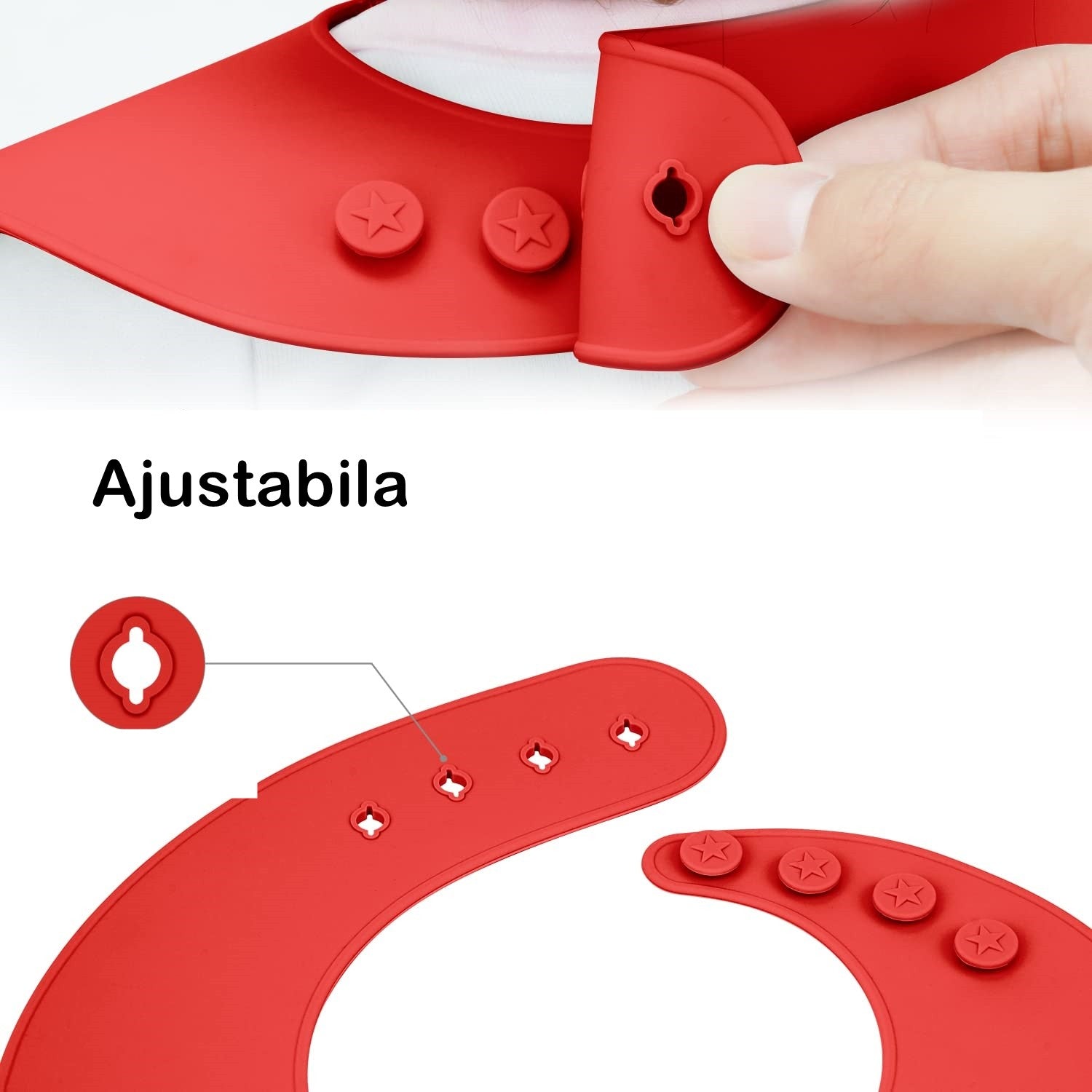 Set 5 piese diversificare bebelusi si copii din silicon Flippy, baveta, farfurie compartimentata cu ventuza, bol cu