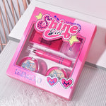 Set 5 Produse de Machiaj, KEVIN & COCO, Shine Girl, 18 x 15.8 x 3.5 cm