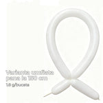Baloane de Modelaj, Flippy, Set 50 bucati, Model Standard, din Latex, 30 x 1.5 cm, 1.8 g per unitate, pana la 150 cm,