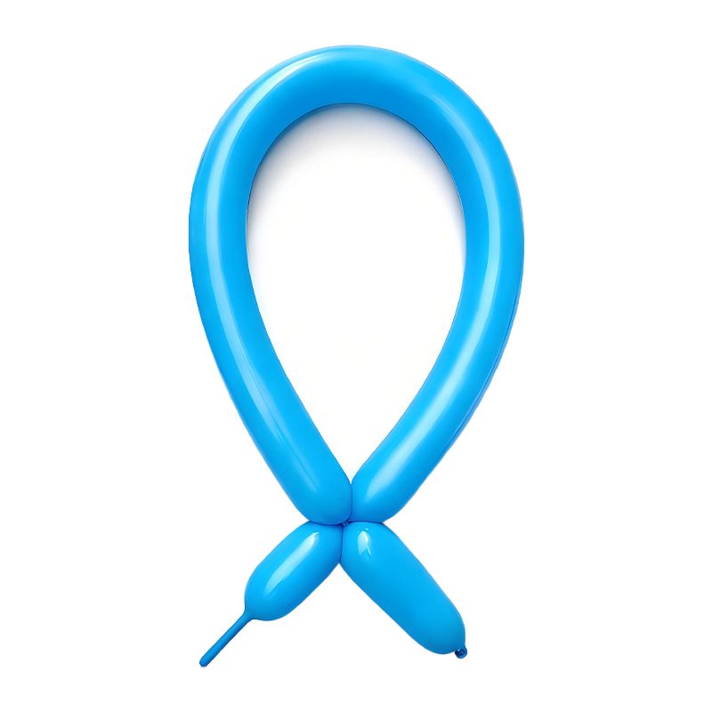 Baloane de Modelaj, Flippy, Set 50 bucati, Model Standard, din Latex, 30 x 1.5 cm, 1.8 g per unitate, pana la 150 cm,