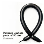 Baloane de Modelaj, Flippy, Set 50 bucati, Model Standard, din Latex, 30 x 1.5 cm, 1.8 g per unitate, pana la 150 cm,