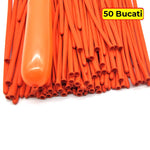 Baloane de Modelaj, Flippy, Set 50 bucati, Model Standard, din Latex, 30 x 1.5 cm, 1.8 g per unitate, pana la 150 cm,