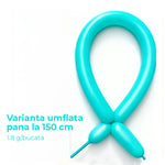 Baloane de Modelaj, Flippy, Set 50 bucati, Model Standard, din Latex, 30 x 1.5 cm, 1.8 g per unitate, pana la 150 cm,
