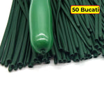 Baloane de Modelaj, Flippy, Set 50 bucati, Model Standard, din Latex, 30 x 1.5 cm, 1.8 g per unitate, pana la 150 cm,