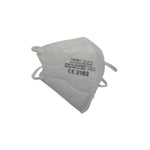 Set 50 bucati Masca de protectie faciala pentru copii, Flippy®️, de unica folosinta, FFP2 CE 2163, 5 straturi,