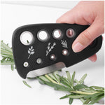 Set 6 in 1 mini ustensile bucatarie Flippy, taietor pizza, cutit, curatator, razatoare, desfacator, presa usturoi,