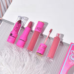 Set 6 Produse de Machiaj, KEVIN & COCO, Pink Bear, 16.2 x 16 x 2.5 cm