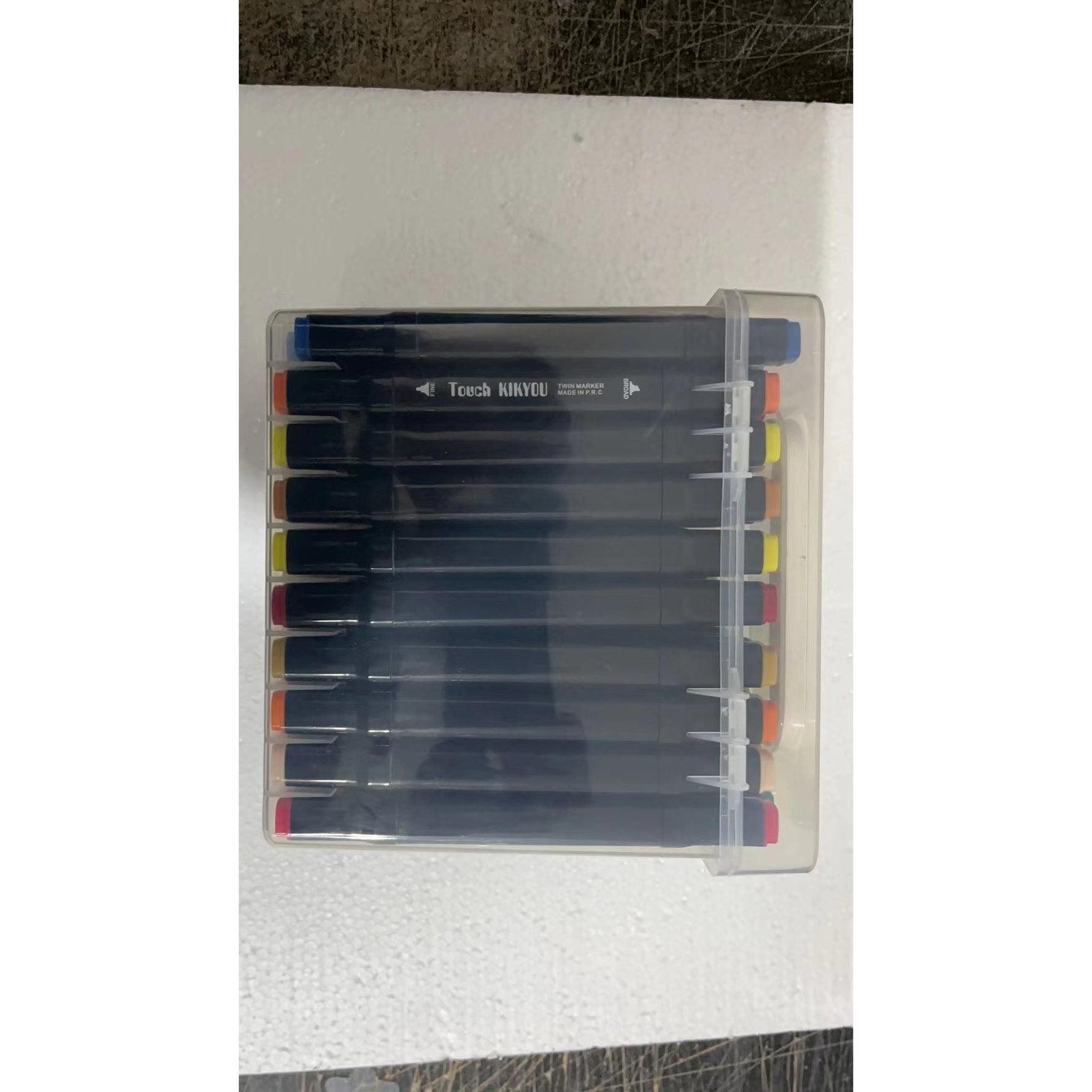 Set Cutie 60 Markere, Flippy, cu Alcool, Artist Markers, Cutie Plastic cu Maner, Multicolor