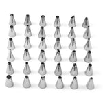 Set 66 Piese Ustensile pentru Ornare Prajituri, Flippy, din Plastic si Otel Inoxidabil, Multicolor