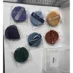 Set 7 Bureti de Machiaj Triunghi Flippy, Reutilizabili, Utilizare Umeda sau Uscata, 5.5 x 5.5 x 1.3 cm, Powder Puff,
