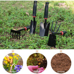 Set 7 Unelte de Gradina Flippy, pentru Plantare Prelucrare Sol si Ingrijire Plante, Material PVC si cardboard, 31.5 x 8