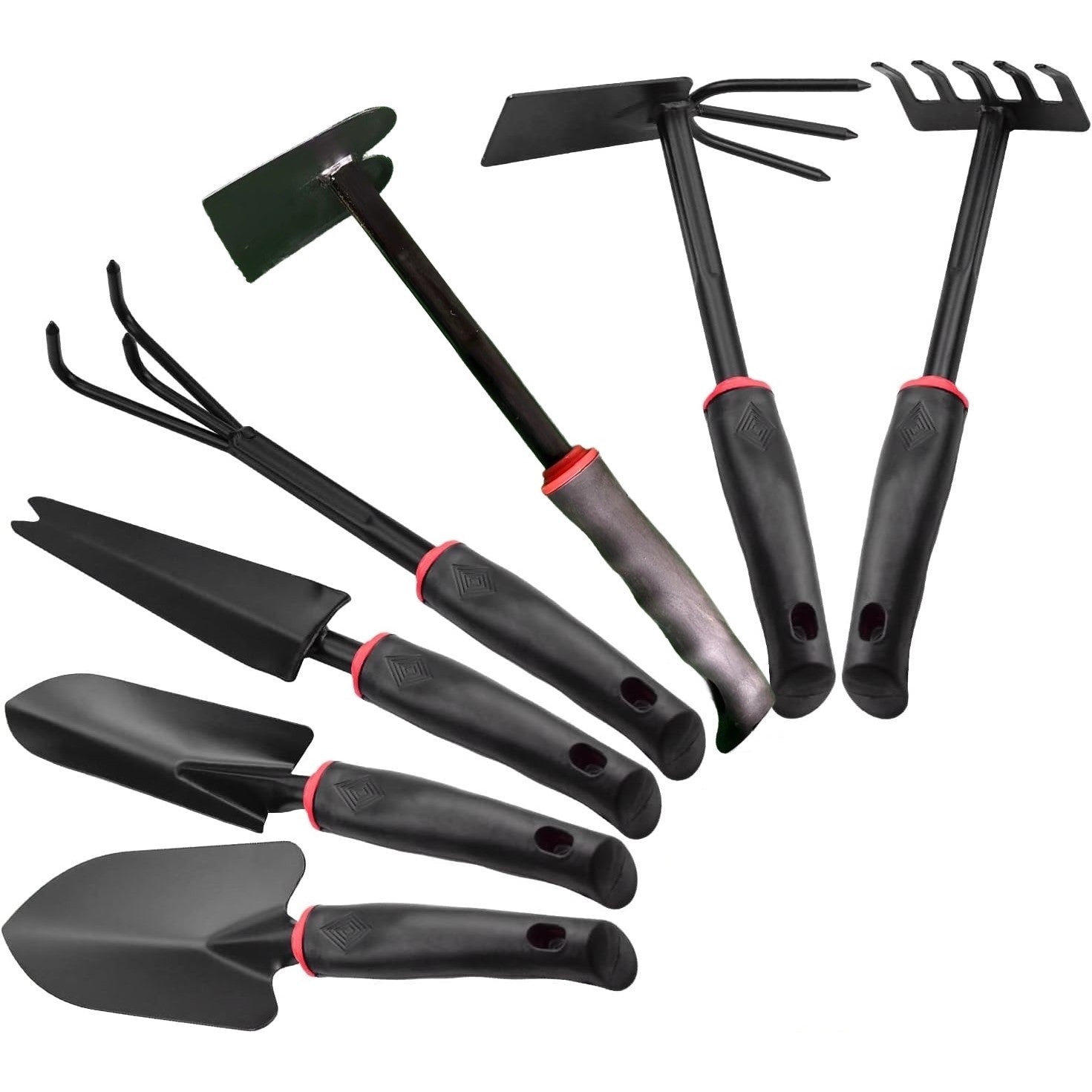 Set 7 Unelte de Gradina Flippy, pentru Plantare Prelucrare Sol si Ingrijire Plante, Material PVC si cardboard, 31.5 x 8