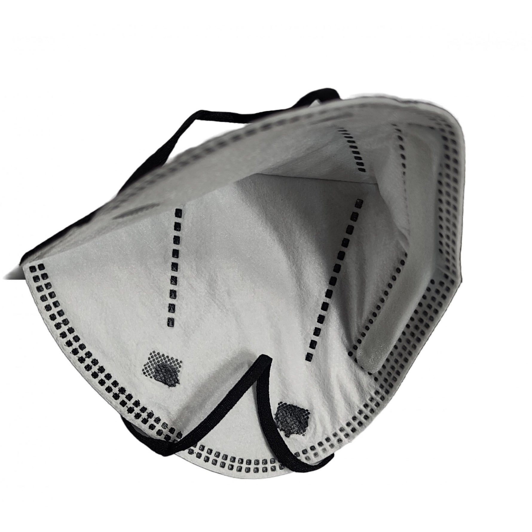 Set 70 bucati Masca de protectie faciala, Flippy, de unica folosinta pentru adulti, FFP2, KN95 CE 0370, 5 straturi,