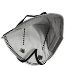 Set 8 bucati Masca de protectie faciala, Flippy, de unica folosinta pentru adulti, FFP2, KN95 CE 0370, 5 straturi,