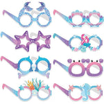 Set 8 Perechi de Ochelari Sirena, Flippy, Colectia Mermaid, Multicolor