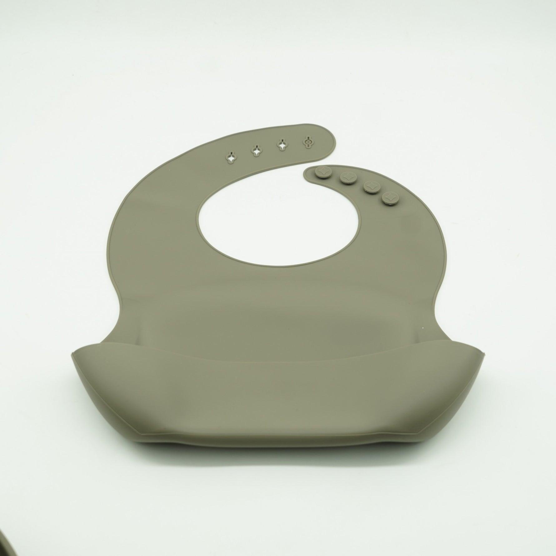 Set 8 piese diversificare bebelusi si copii din silicon Flippy, baveta, farfurie compartimentata cu ventuza, bol cu