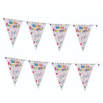 Set 9 Accesorii pentru Masa, Petrecere, Flippy, Model Happy Everyday, 78 buc, Multicolor