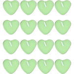 Set 9 Lumanari in Forma de Inima, Flippy, pentru Ziua Indragostitilor, Aroma de Mar, Ardere 3.5 h, din Parafina, 4 x 2