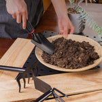 Set 9 Unelte de Gradina Flippy, pentru Plantare Prelucrare Sol si Ingrijire Plante, Material PVC si cardboard, 25 x