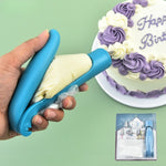 Set Accesorii Decorare Prajituri si Torturi, Flippy, 5 Capete pentru Modele, 21.7x18.8 cm, Ustensila Manuala pentru