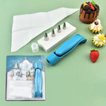 Set Accesorii Decorare Prajituri si Torturi, Flippy, 5 Capete pentru Modele, 21.7x18.8 cm, Ustensila Manuala pentru