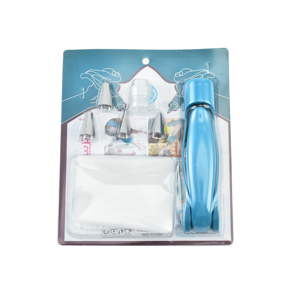 Set Accesorii Decorare Prajituri si Torturi, Flippy, 5 Capete pentru Modele, 21.7x18.8 cm, Ustensila Manuala pentru