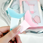 Kit de Aplicare Tus, Flippy, pentru Incepatori, Accesoriu Machiaj, 4 Produse, Tus Impermeabil, Negru, Cutie Roz
