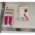 Set 26 buc Sabloane Reutilizabile pentru Oja, Flippy, pentru Manichiura Ingrijita, fara Depasire Margini, Protectie