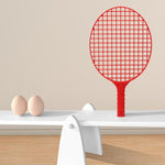 Set Badminton pentru Copii, Flippy, Doua Palete, Fluturas, 2 Mingi, Minge cu Elastic pentru Antrenament, Suport de