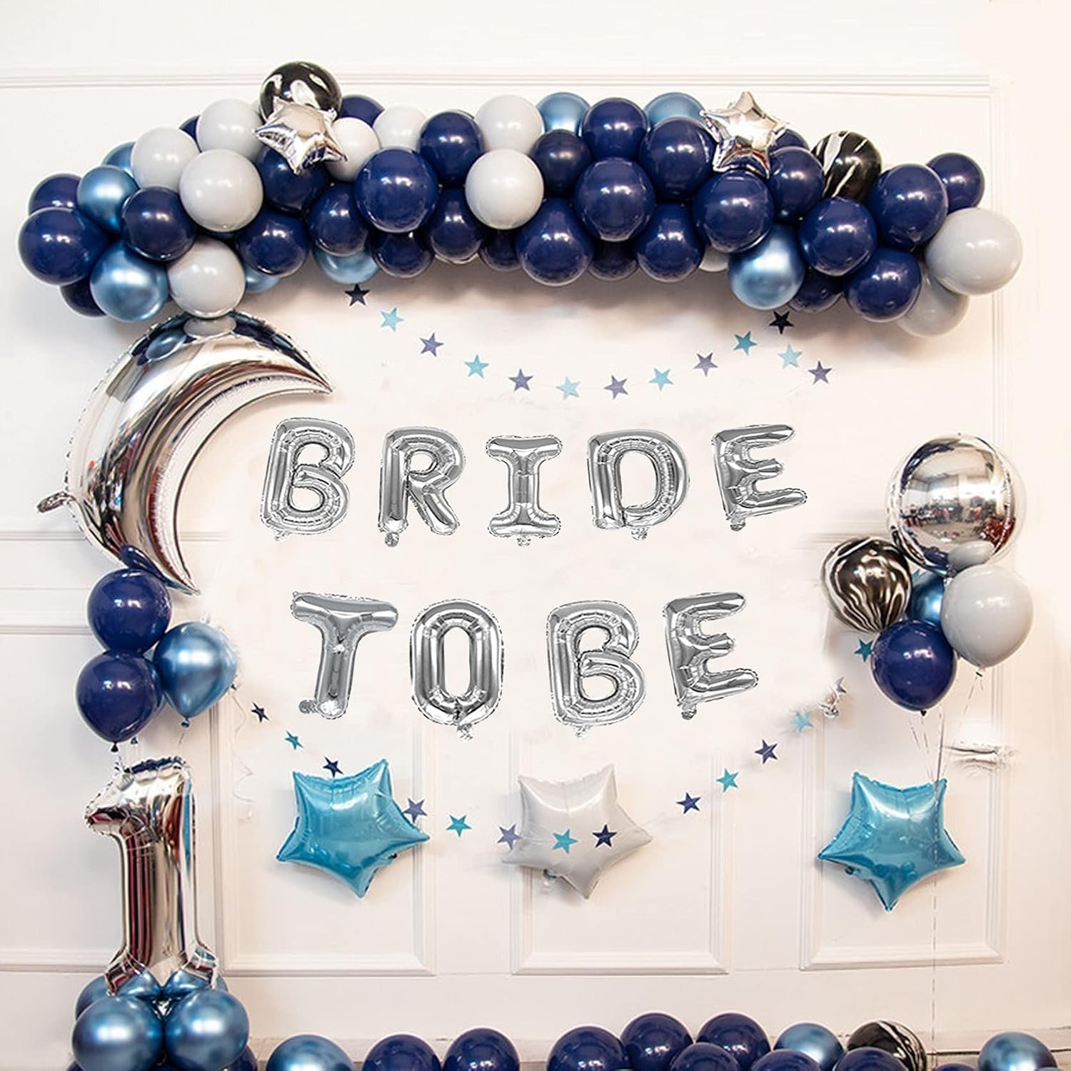 Set Baloane din Folie Metalizata, Flippy, Model Bride to Be, Litere de 40 cm, Baloane Party, Ambalaj Individual, Pai