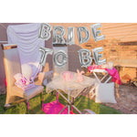 Set Baloane din Folie Metalizata, Flippy, Model Bride to Be, Litere de 40 cm, Baloane Party, Ambalaj Individual, Pai