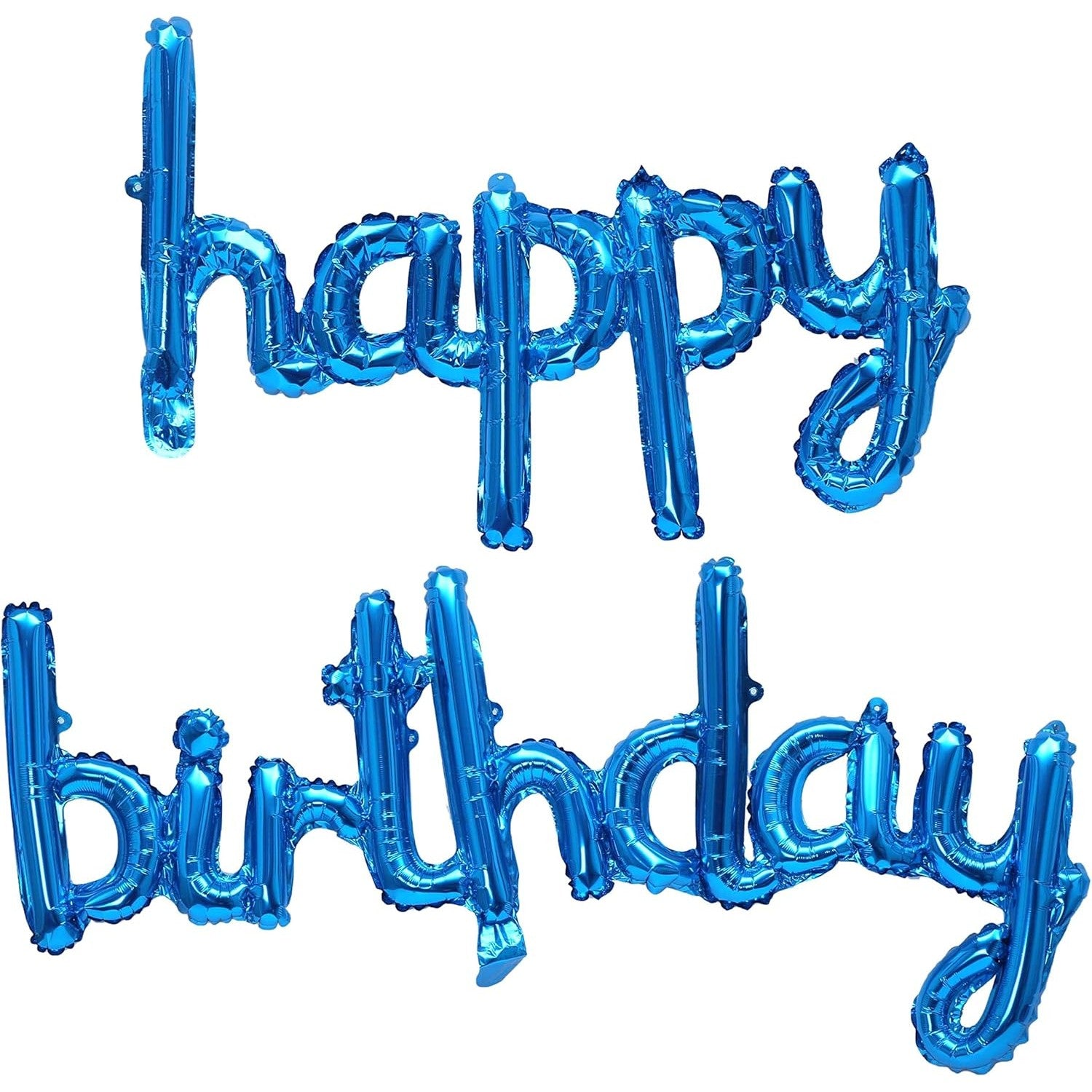 Set Baloane din Folie Metalizata, Flippy, Model Happy Birthday, 45x85 cm, 45x124cm, Baloane Party, Ambalaj Individual,