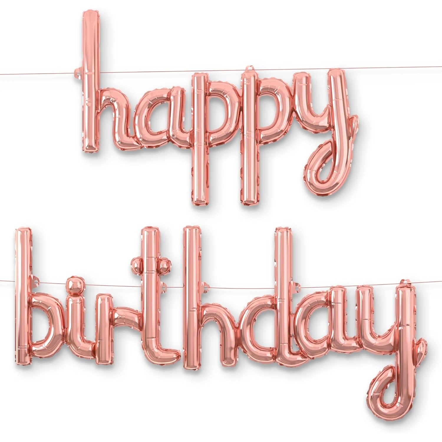 Set Baloane din Folie Metalizata, Flippy, Model Happy Birthday, 45x85 cm, 45x124cm, Baloane Party, Ambalaj Individual,