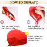 Set Baloane din Folie Metalizata, Flippy, Model Happy Birthday, Litere de 40 cm, Baloane Party, Ambalaj Individual,