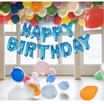 Set Baloane din Folie Metalizata, Flippy, Model Happy Birthday, Litere de 40 cm, Baloane Party, Ambalaj Individual,